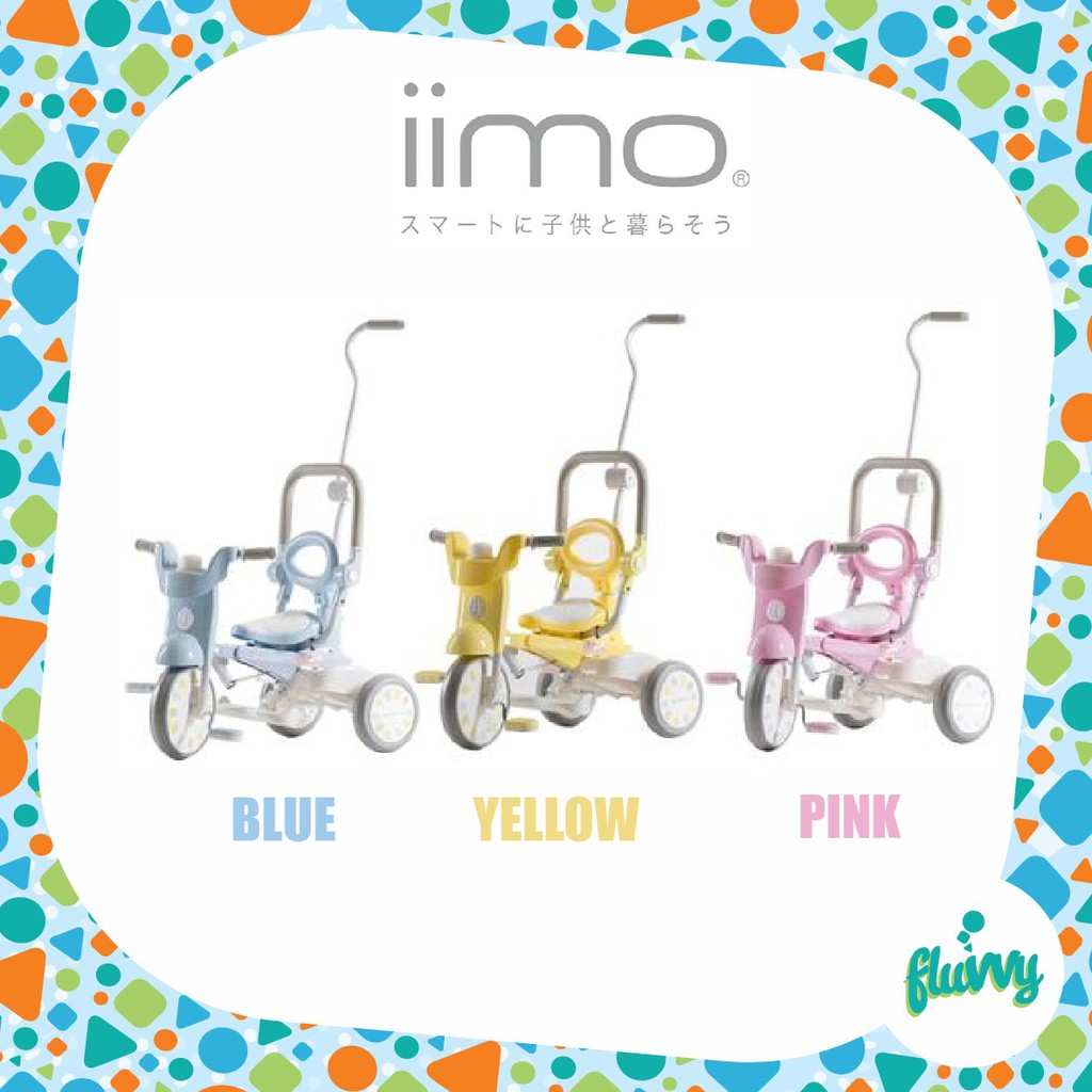 Sepeda Roda Tiga | Sepeda Anak | Trike - iimo - TRICYCLE #02 macaron
