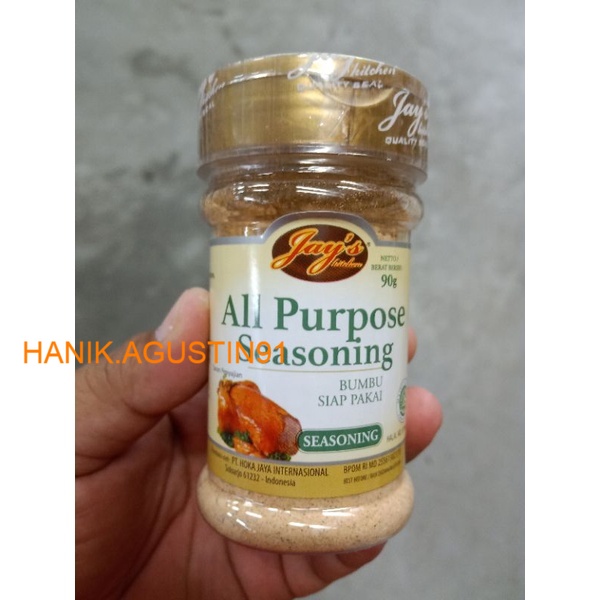 

jay's ALL PURPOSE SEASONING 90 GR / BUMBU PENYEDAP SEGALA JAYS / SPICE SS91