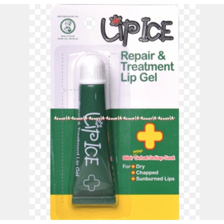 Lip ice Repair &amp; Treatment Lip Gel 8gr Lipgloss Lip Ice Pelembab Pelembut Bibir Lip gloss Lipice