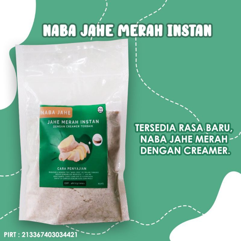 

Naba Jahe - Jahe Merah Instan dengan Creamer