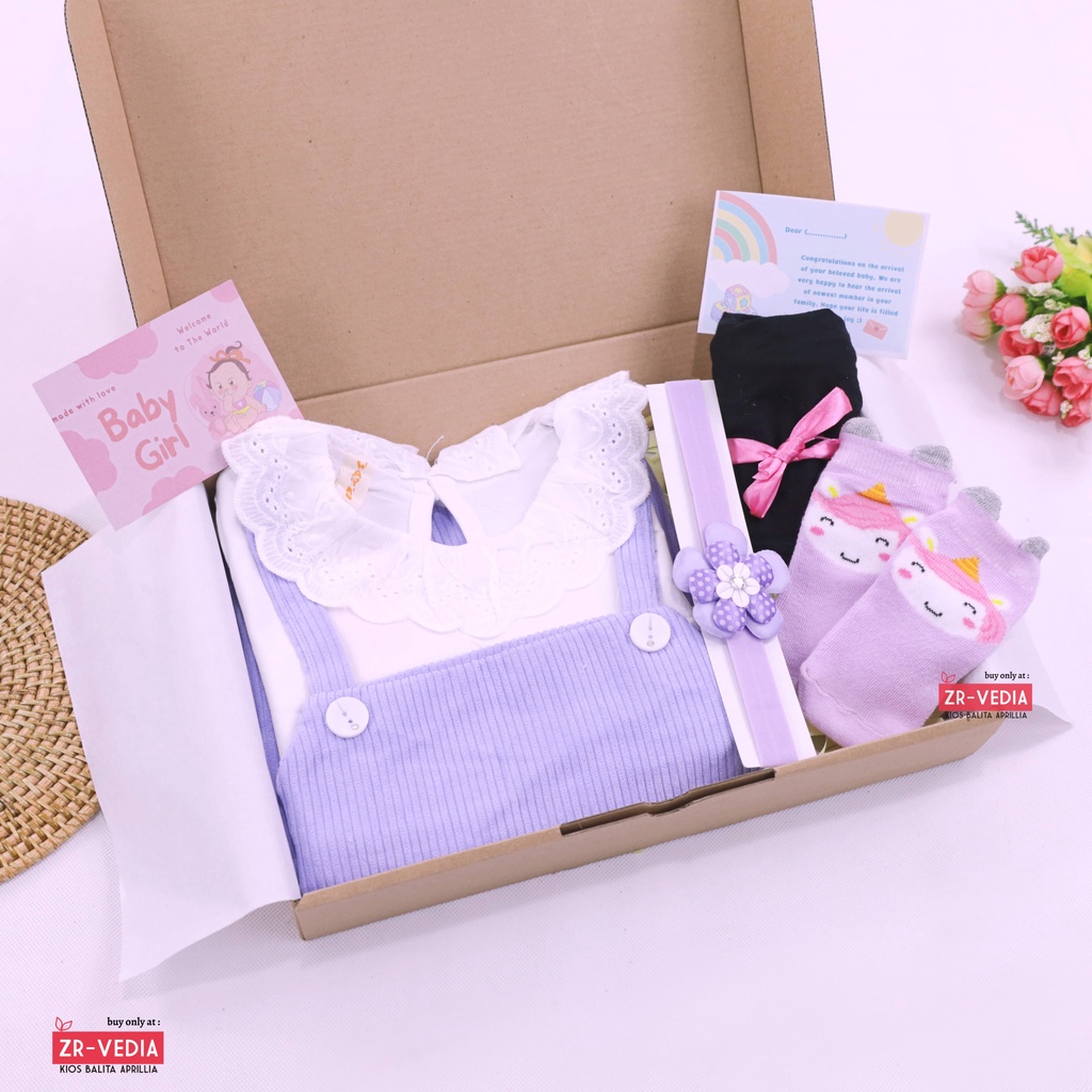 [CUTE] Hampers Baby Girl 0-30 Month / Hadiah Kado Lahiran New Born Bulan Bayi Perempuan Gift Dress