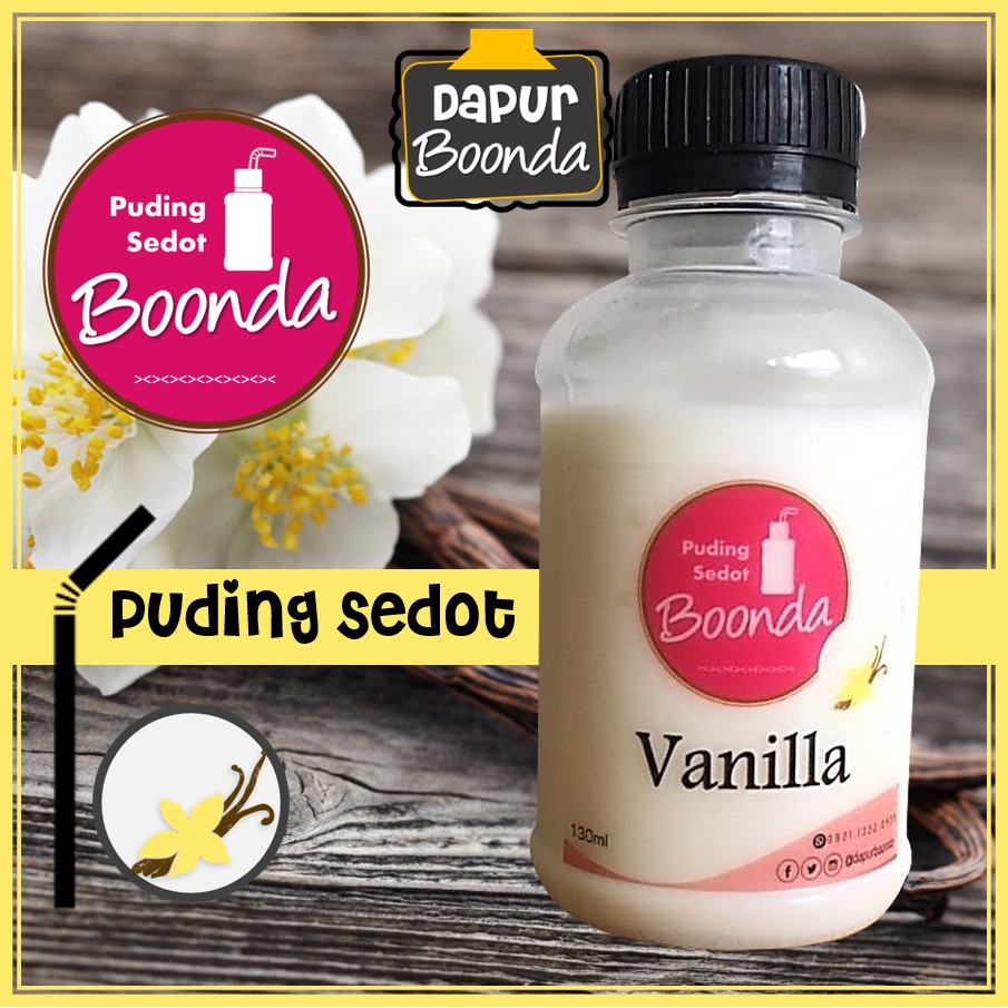 

Puding Silky Sedot VANILLA 125ml