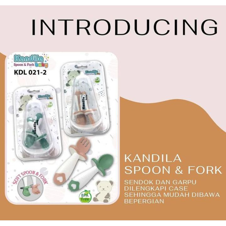 Kandila Soft Spoon &amp; Fork KDL021-2