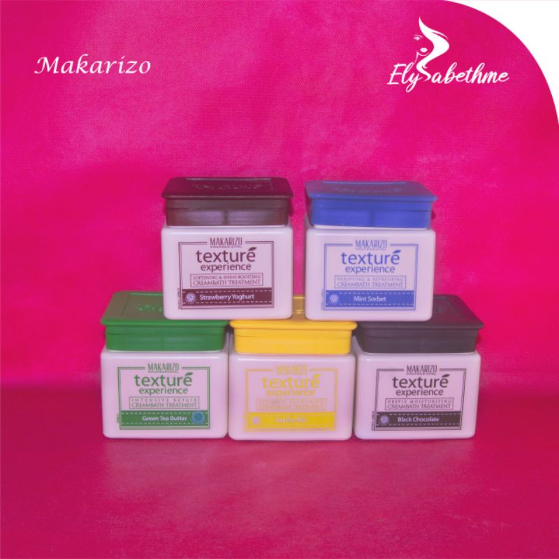 ✿ELYSABETHME✿ 【﻿ＭＡＫＡＲＩＺＯ】 makarizo hairmask creambath texture experience kotak