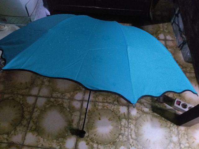 Payung Magic 3d Muncul Motif Jika Basah Bonus Sarung / Payung Lipat / Payung Anti Uv