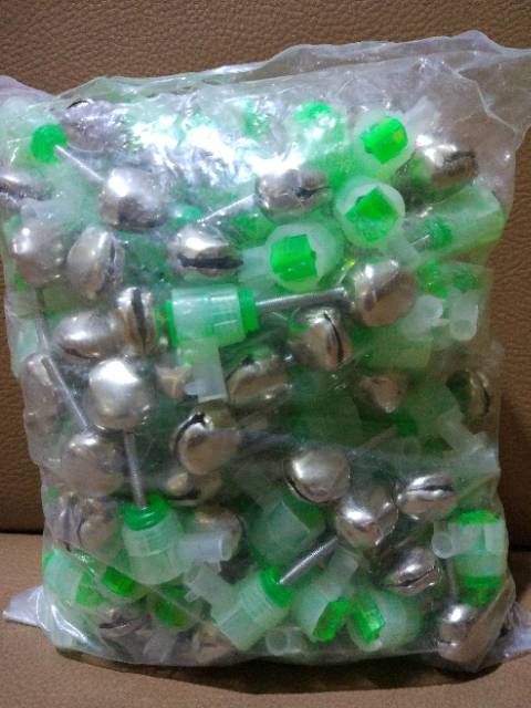 Kerincingan/klintingan/bel pancing pakai drat