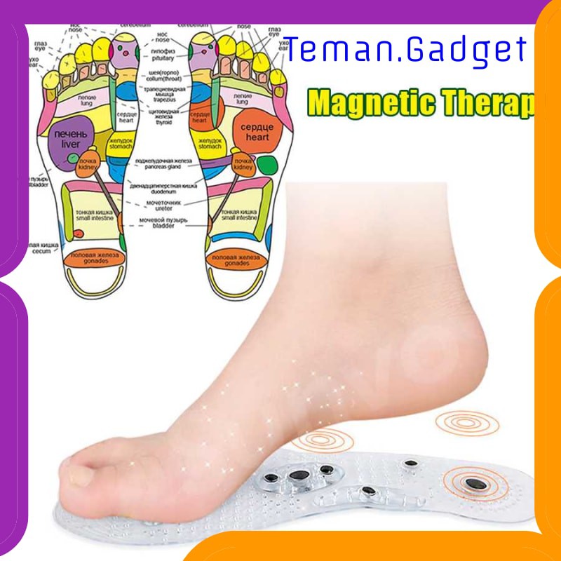 TG-FC028 Sunvo Alas Kaki Sepatu Magnetic Silicone Therapy Massage - Sn17