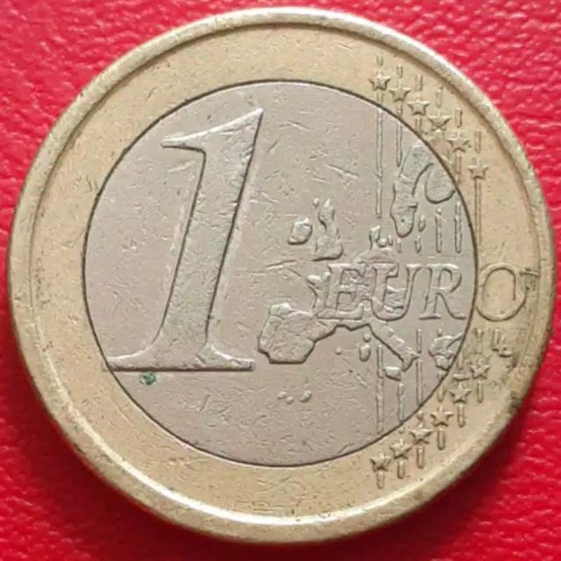 Uang 1 Euro 1€ Uang Asing Koin 1 Euro