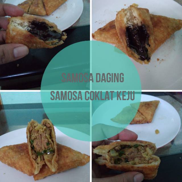 

Samosa daging ukuran besar isi 10