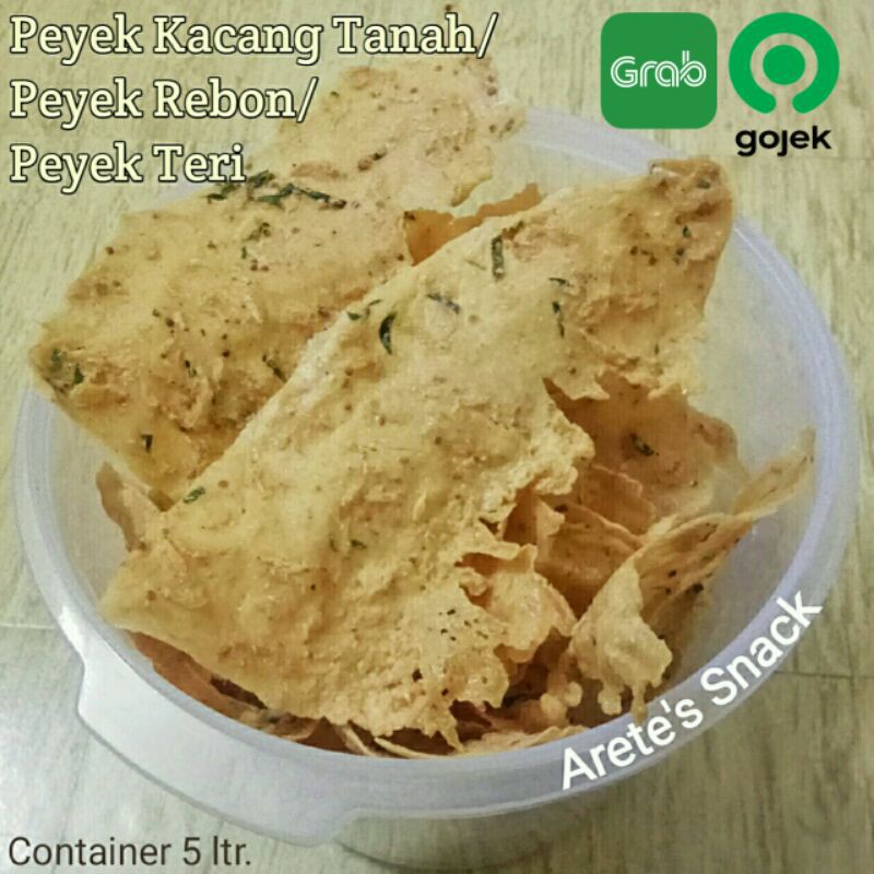 

PEYEK KACANG TANAH/REBON/TERI MEDAN CONTAINER 5 LITER