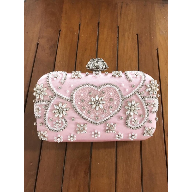 Clutch Wanita Murah Kekinian Party Bag Tas Samping Tas Pesta Bridesmaid Cewek Simple Remaja Tas Kond