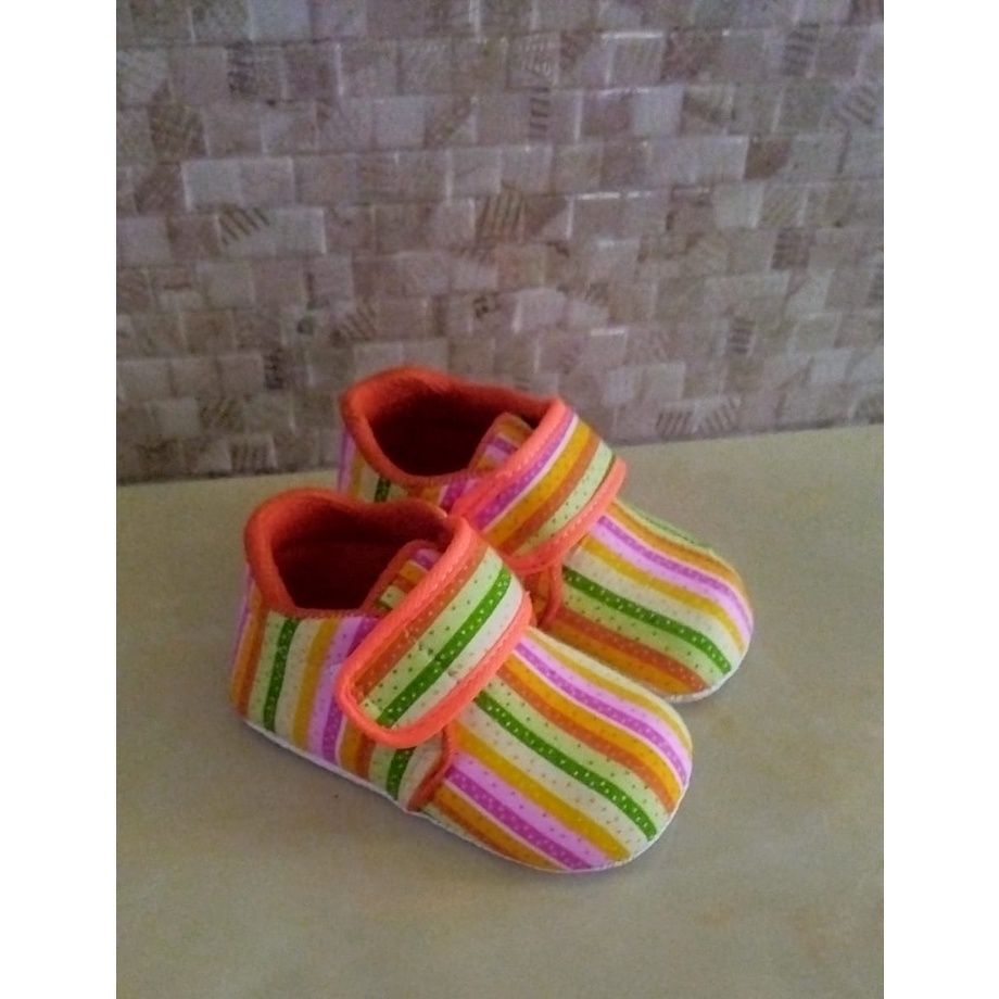 SEPATU SNEAKER BAYI DOUBLE VELCRO 0-12 BLN