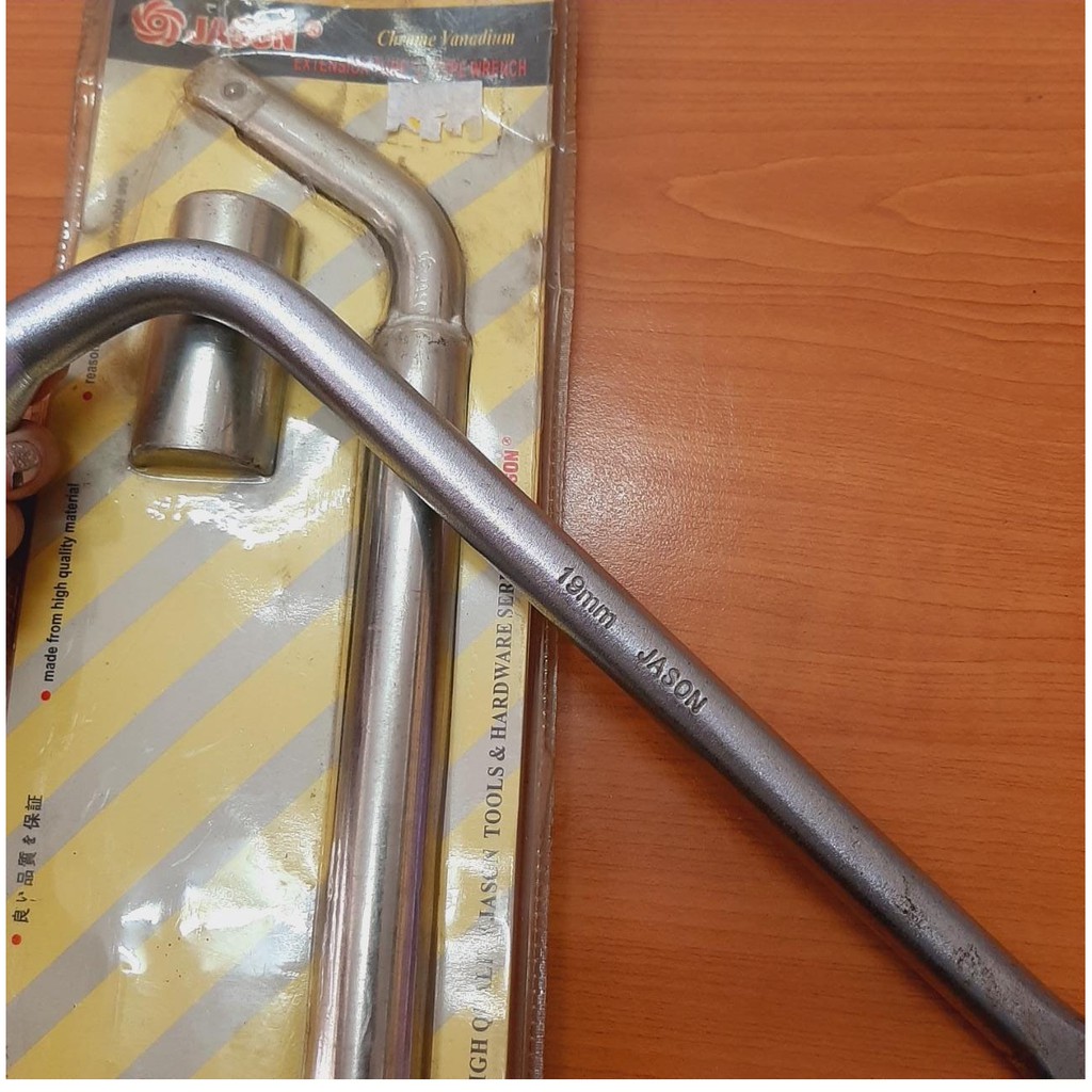 "L" TYPE SCREWDRIVER & SOCKET WRENCH UKURAN 19//21MM JASON