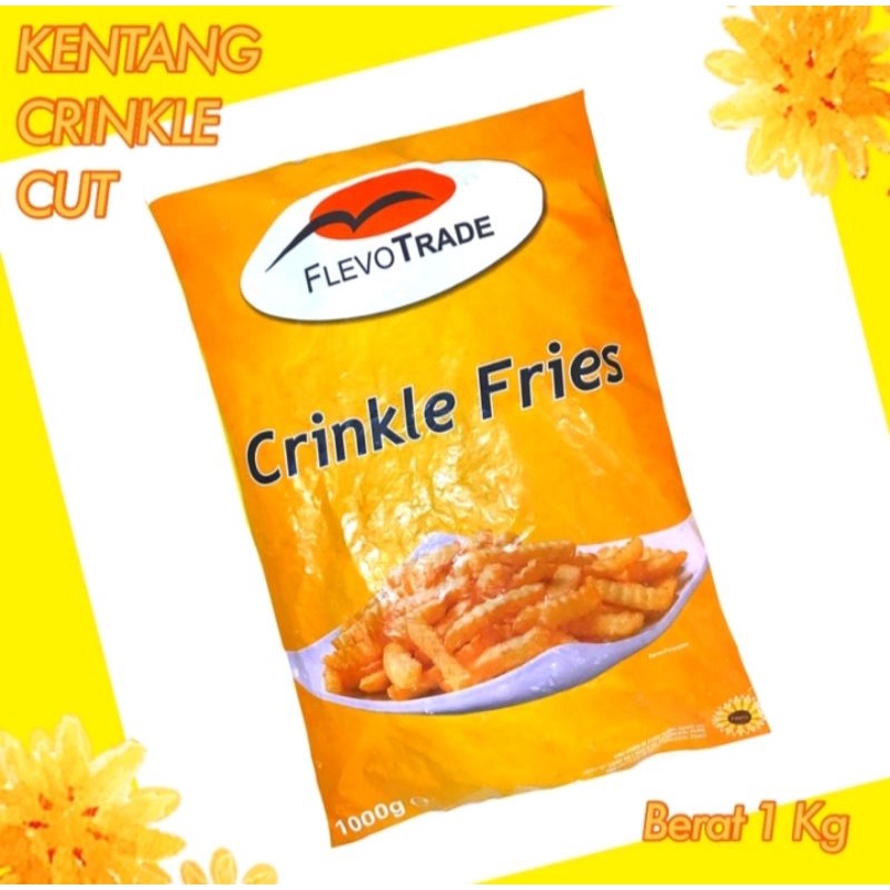 KENTANG FLEVO CRINKLE CUT 1 KG