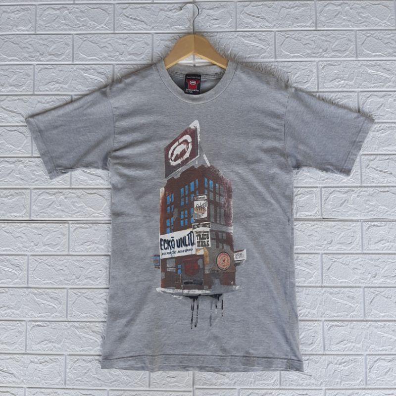 kaos t shirt ECKO UNLTD abu second