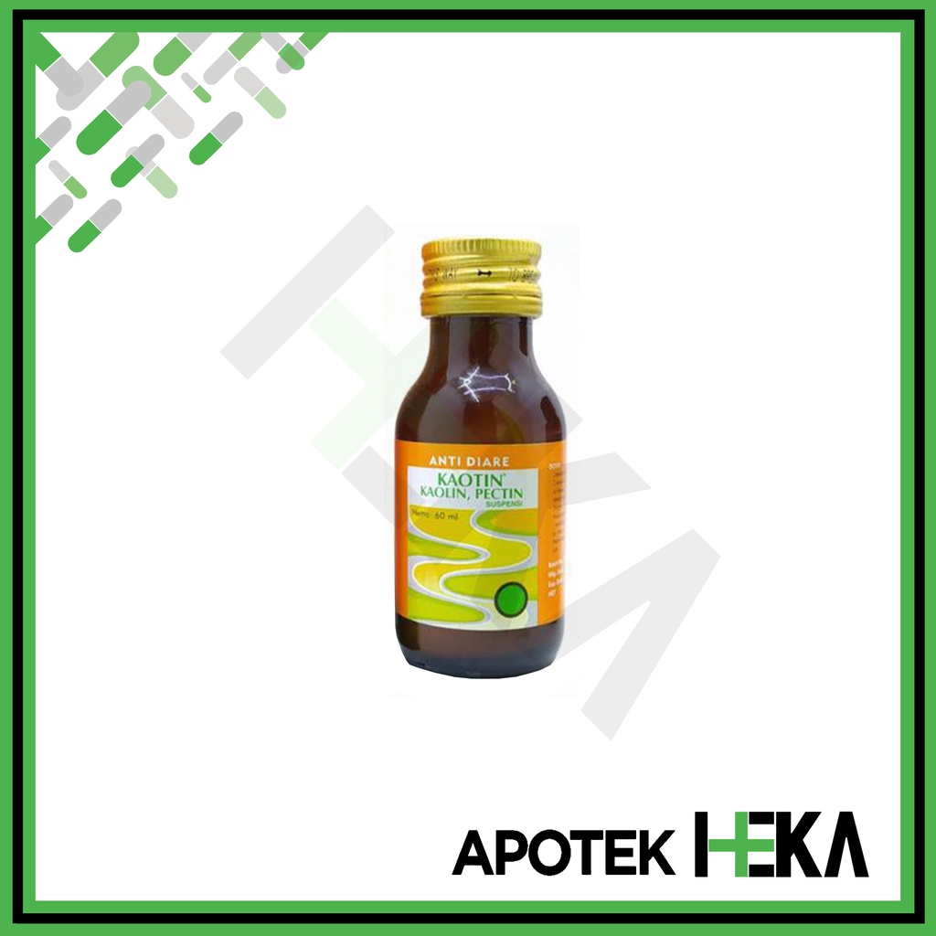 Kaotin Suspensi Kaolin Pectin 60 ml - Obat Sirup Anti DIare (SEMARANG)