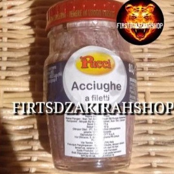 

Pucci acciugghe a filleti 78gr ikan teri pucci