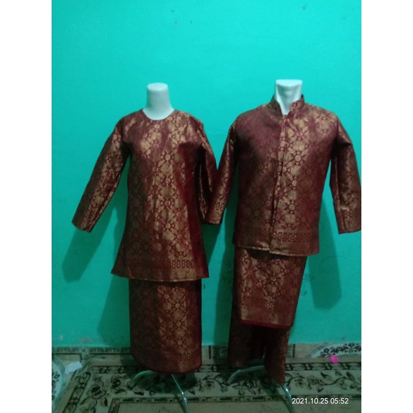 baju pengantin songket palembang