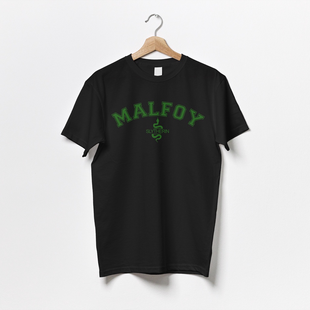 Baju / Kaos / Tshirt Dewasa Draco Malfoy Slytherin