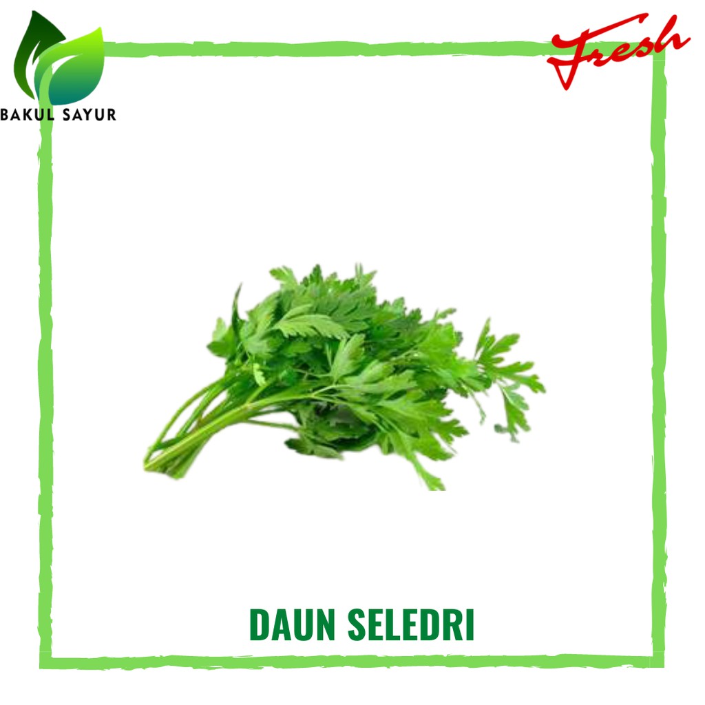 

DAUN SELEDRI SEGAR 100 GRAM - SAYURAN SEGAR JAKARTA TIMUR