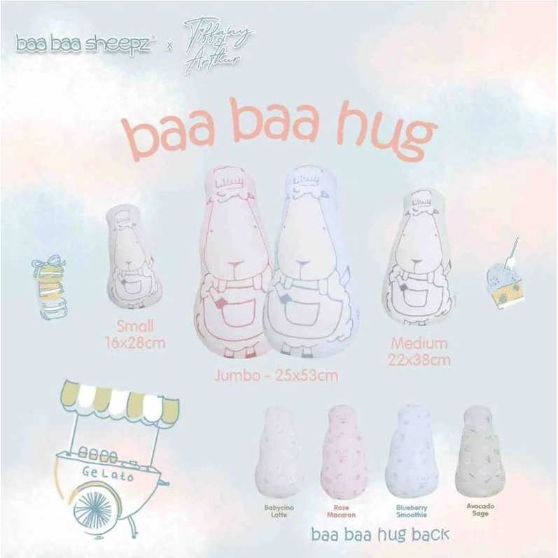 Baabaasheepz X Tiffany&amp;Arthur Hug Buddy Chef Small/Medium/Jumbo