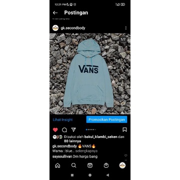 hoodie vans second