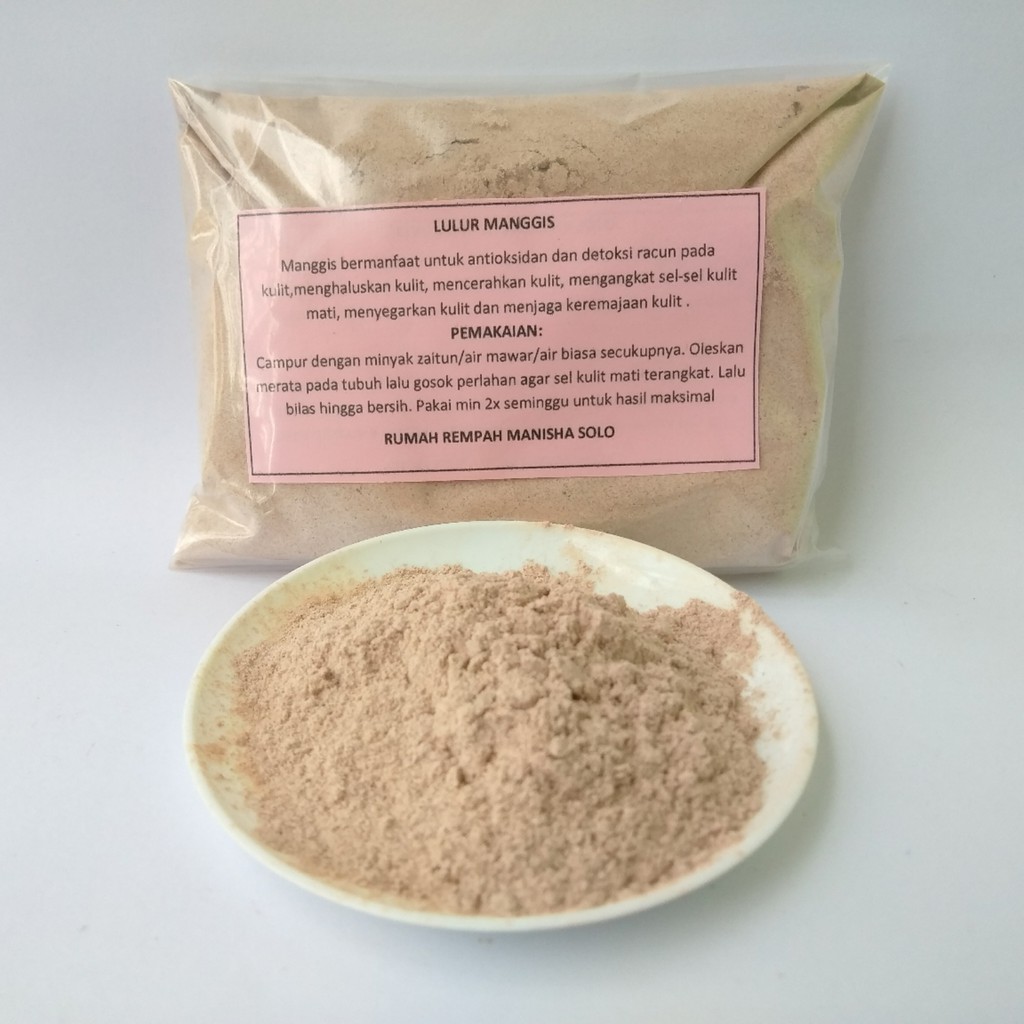 Lulur Manggis Rumah Rempah Manisha Solo 100gr
