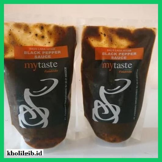 

gnidderdsaus- black pepper sauce / blackpepper saus lada hitam my taste -asliiiiii.