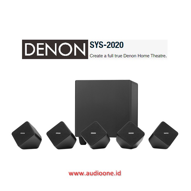 Denon SYS2020 5.1 Home Theatre Speaker System Package