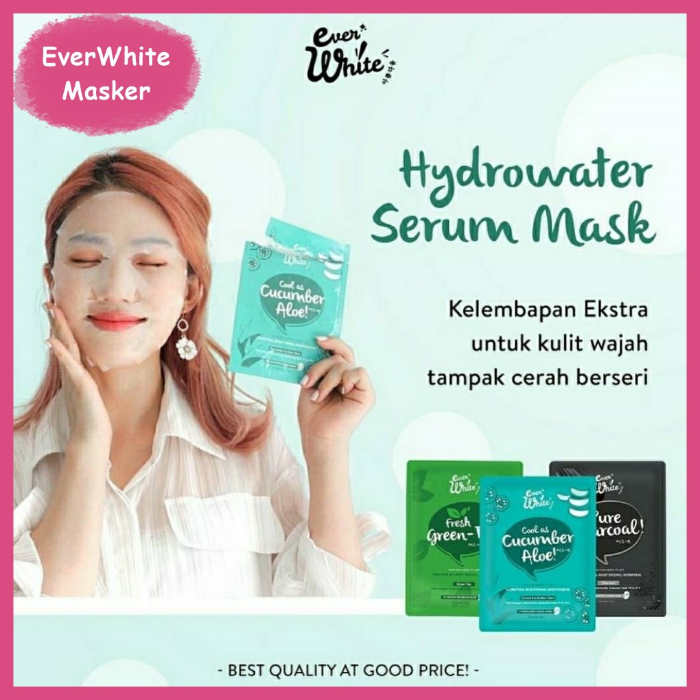 EVERWHITE HYDROWATER SERUM MASK SHEET