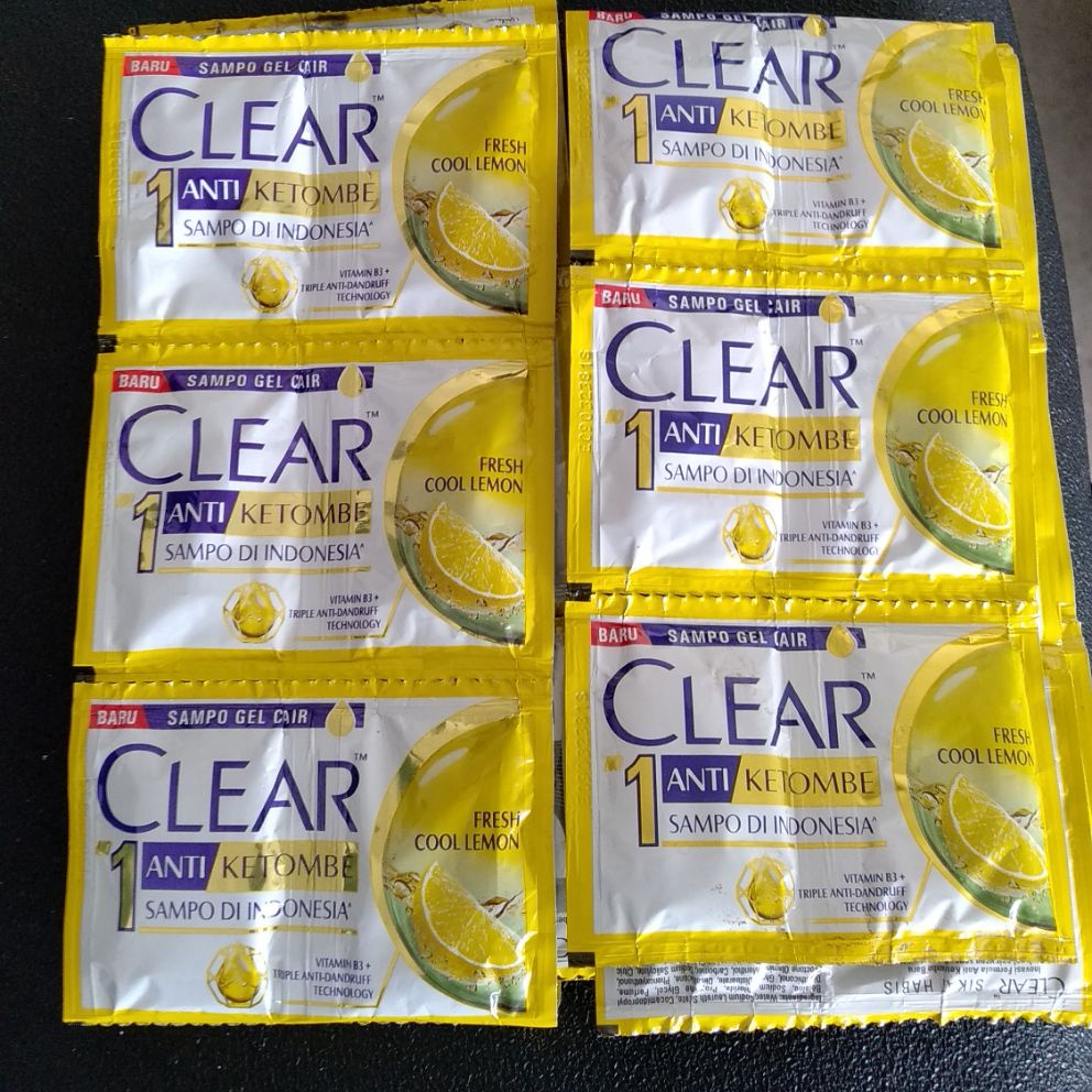 Clear Sampo Anti Ketombe Sachet 12x9ml