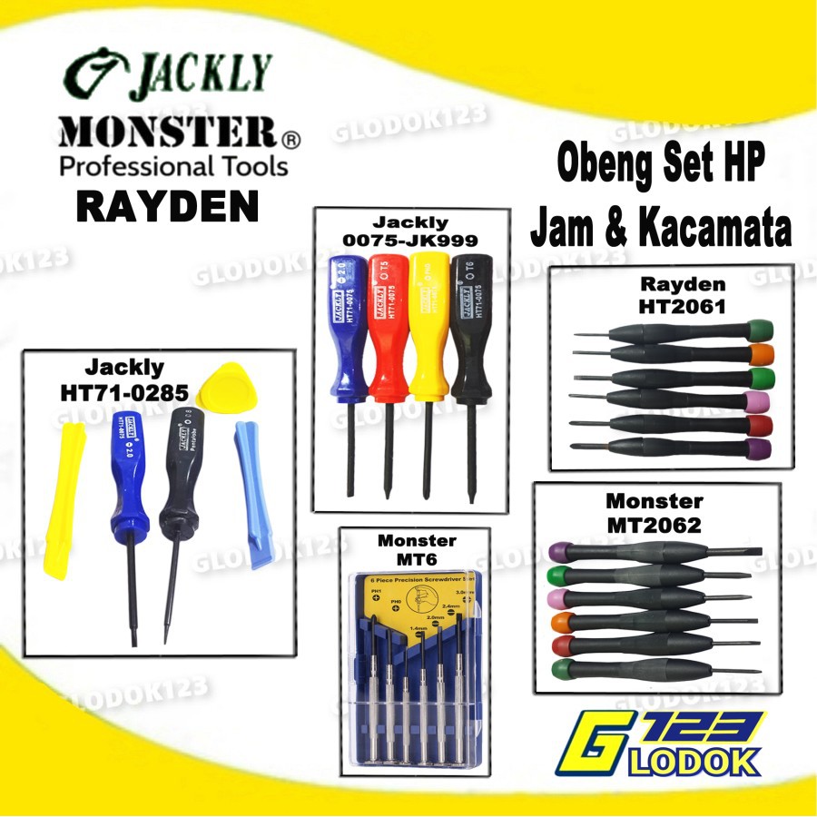 Obeng Set HP Jam Kacamata Repair Tool Set