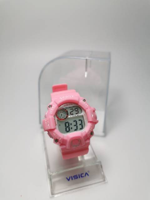 Jam tangan Anak Anak dan remaja digital water Resist Visica vg78