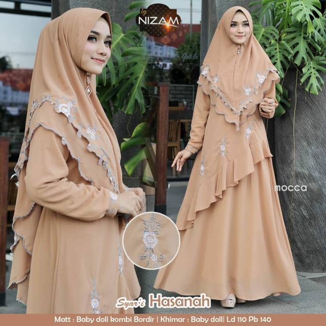 HASANAH SYARI BY NIZAM HIJAB FASHION