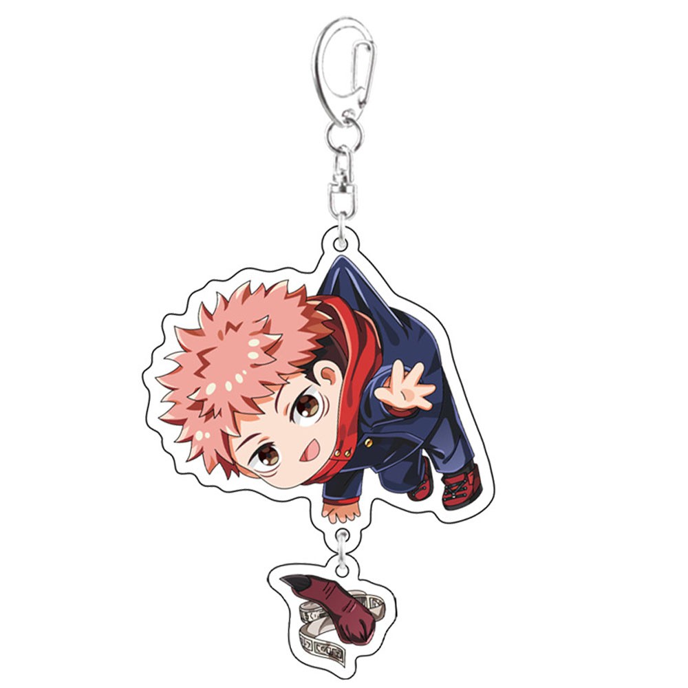 Lanfy Gantungan Kunci Akrilik Motif Karakter Anime Jujutsu Kaisen