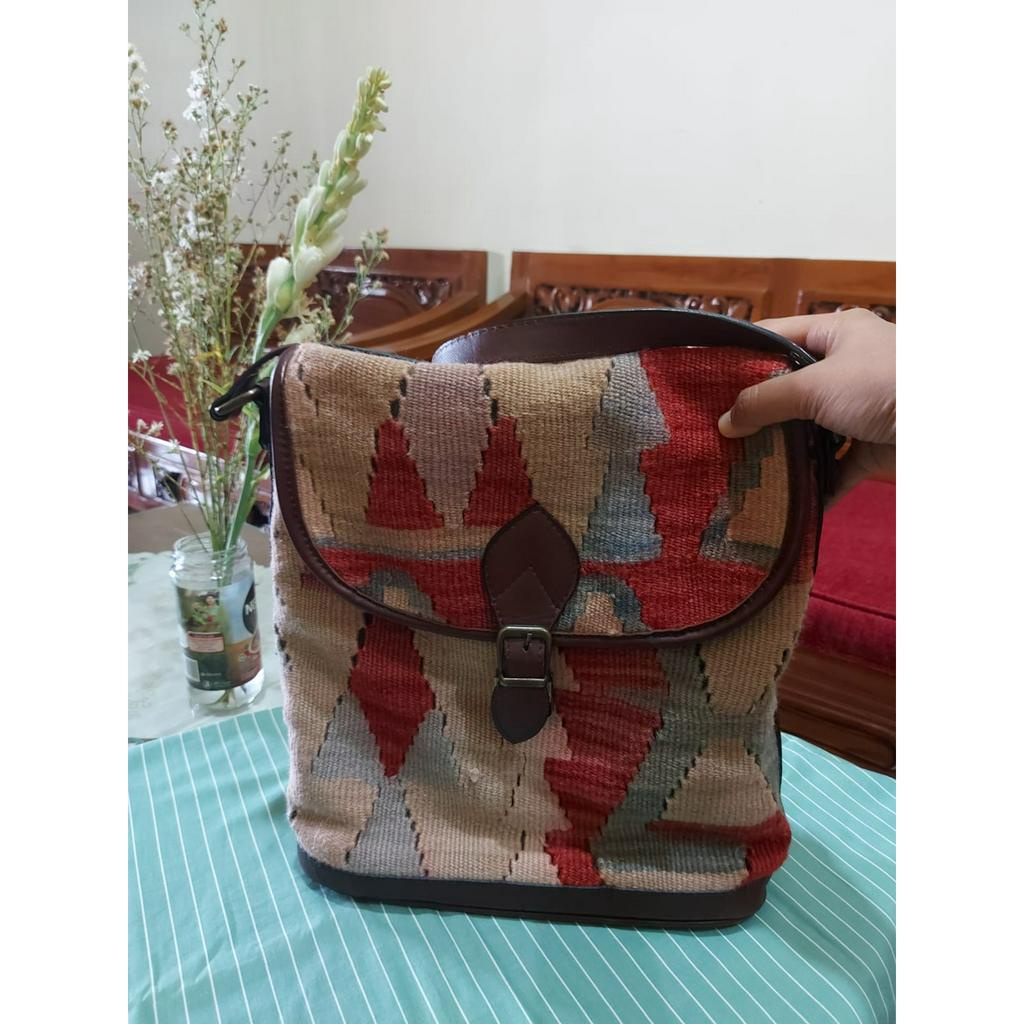 [PRE-LOVED] Tas Etnik Vintage Bohemian Turki