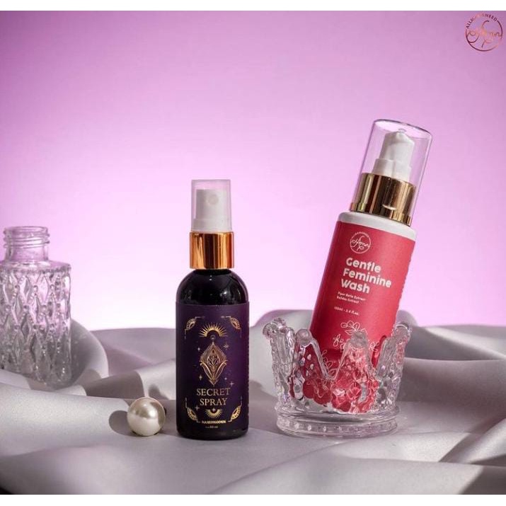 Paket Bundle Allmamaneed Secret Spray dan Feminine Wash Gentle