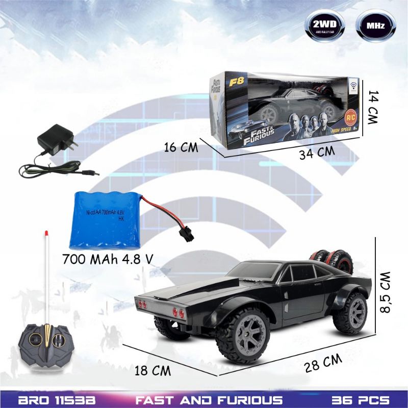 RC Car Dodge Charger Fast and Furious