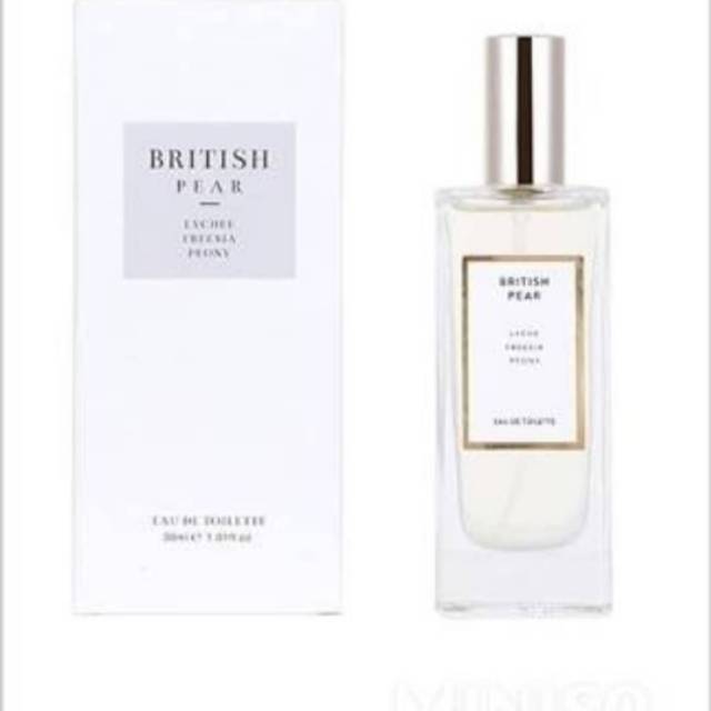 parfum miniso british pear