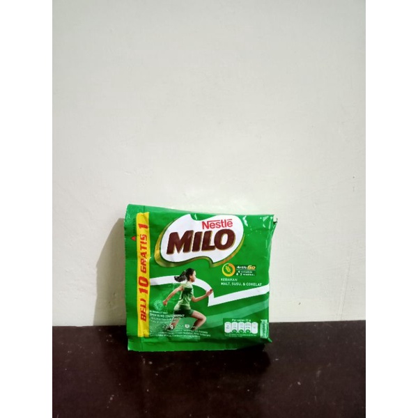 

Milo Coklat 22 gram 10 gratis 1