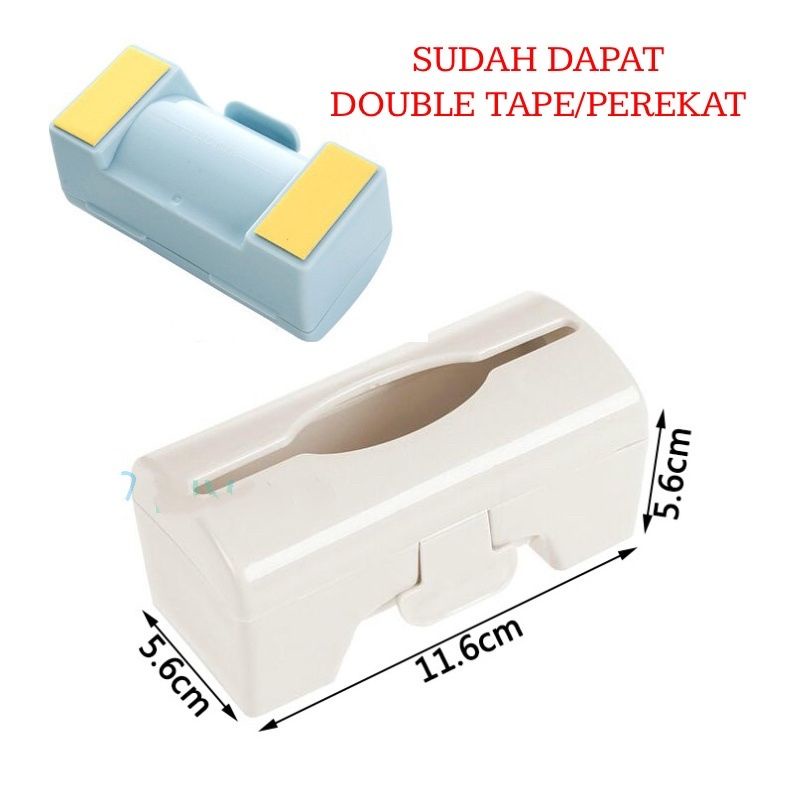 Dispenser Plastik Sampah Roll Tempel Dispenser Kantong Sampah Roll Holder Plastik Sampah Tempat Plastik Roll