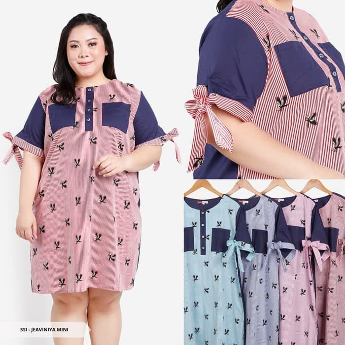 Big size dress/ jumbo dress/ big mini dress katun XXL,XXXL