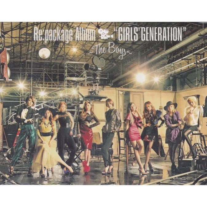 CD Girls Generation - The Boys - Re:package Album (CD+DVD) webk07 Segera Beli
