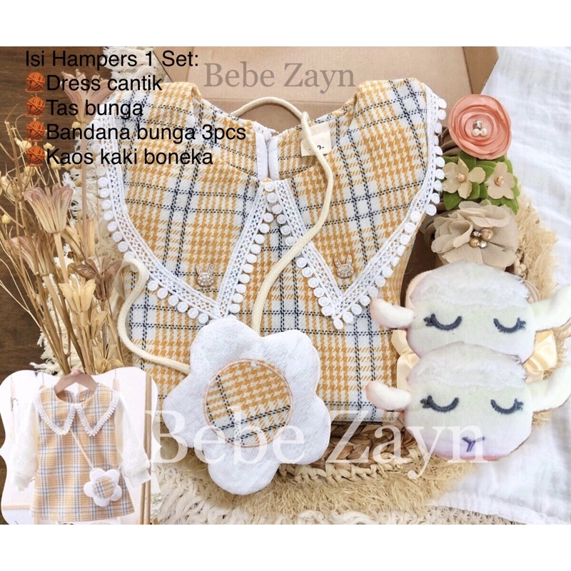 {Size 1-3 years} BEBE ZAYN~ Hampers baby/ hampers bayi/ baby gift / baby Birthday-Royale Sheep Caramel