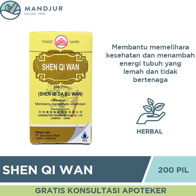 

BAYAR DITEMPAT Shen Qi Wan - Obat Penambah Energi dan Stamina /OBAT HERBAL ASAM URAT/OBAT HERBAL PELANGSING/OBAT HERBAL KOLESTEROL/OBAT HERBAL DIABETES