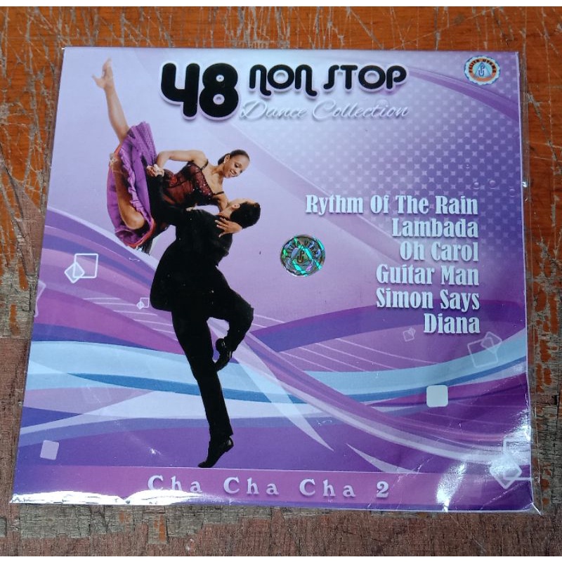 Kaset CD Audio original lagu 48 nonstop dance colection