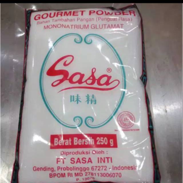 

Sasa 250gr per pc