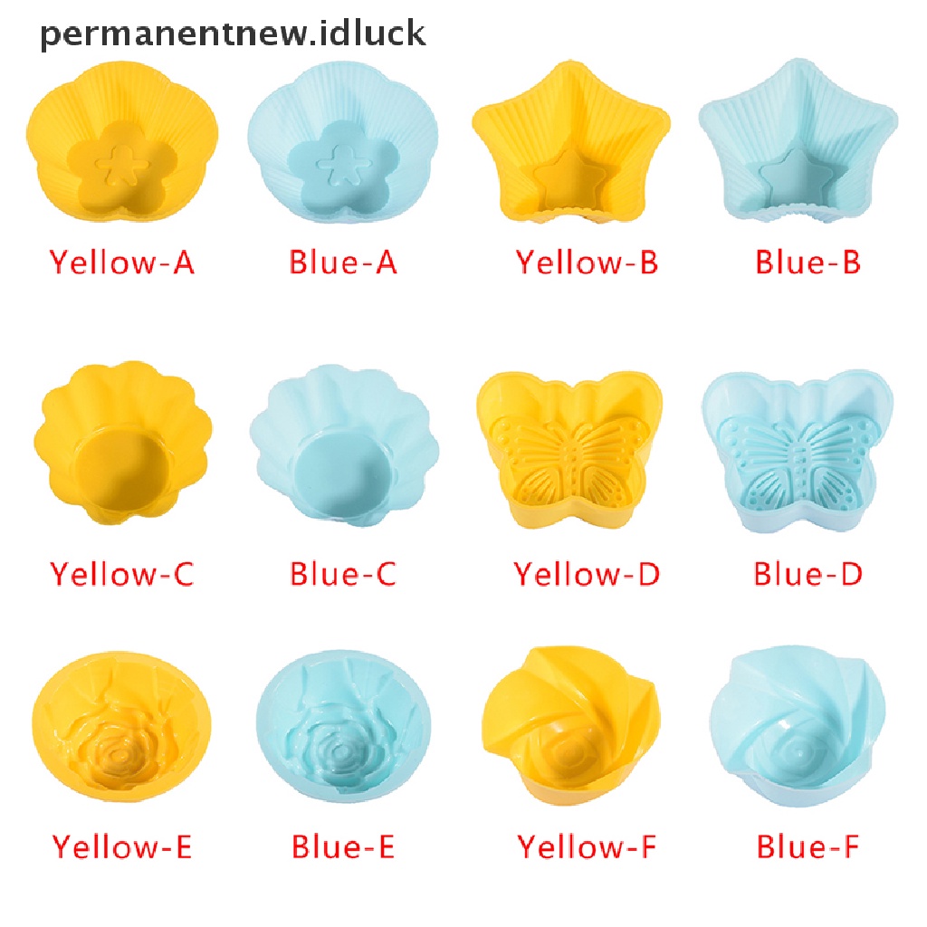5 Pcs Cetakan Kue Bentuk Kupu-Kupu Bahan Silikon