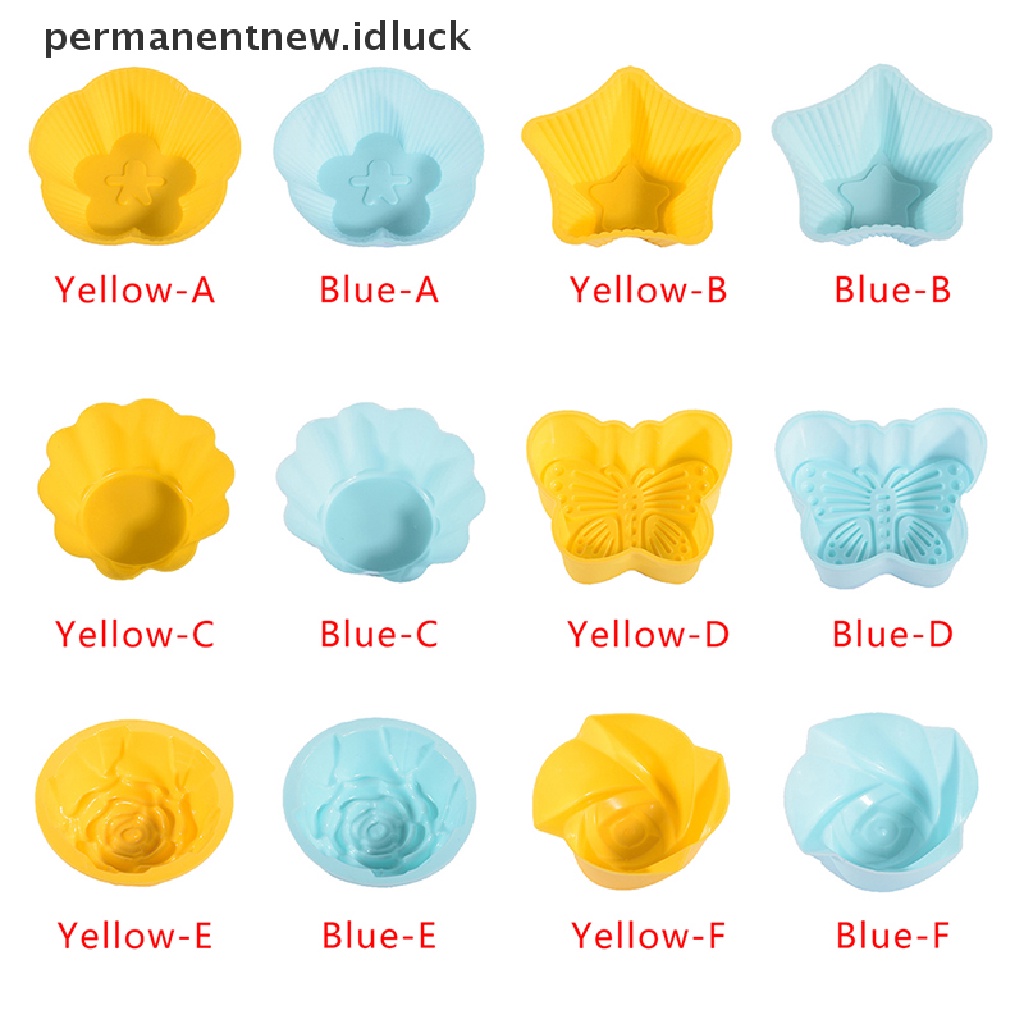 5 Pcs Cetakan Kue Bentuk Kupu-Kupu Bahan Silikon