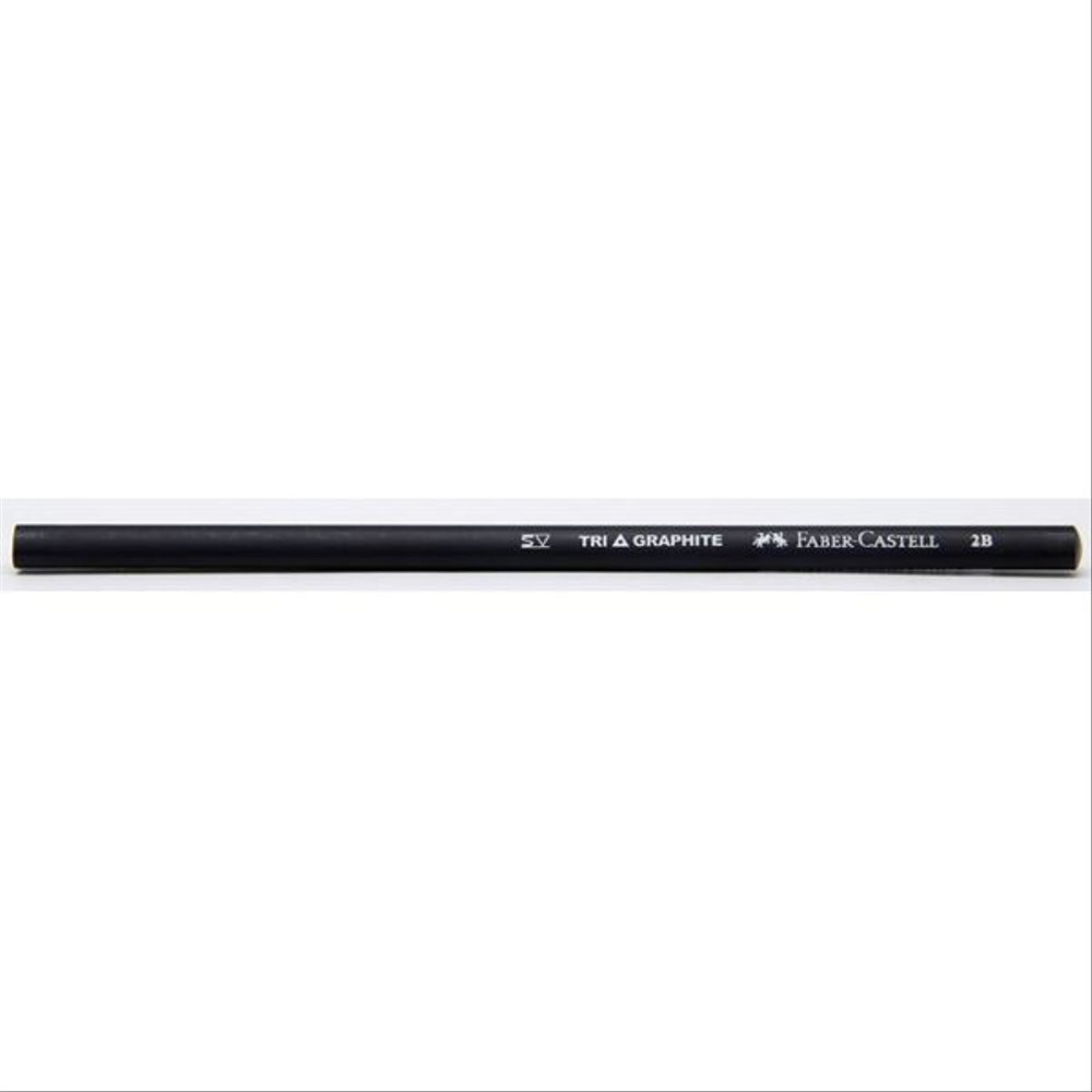

Faber castell Black Pencil Tri Graphite 2B